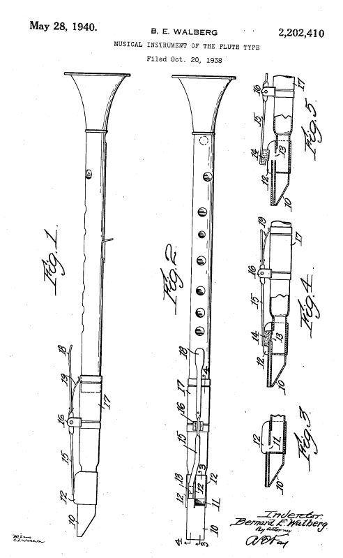 Patent US2202410 - Musical instrument of the flute type.JPG